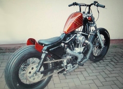 A bike we painted for a member of the National Chopper Club. Click to visit their website...